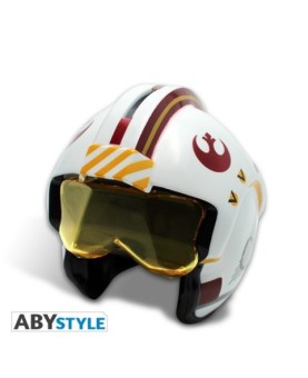 Figura hucha abystyle star wars casco piloto x - wing