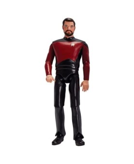 Figura bandai star trek commander william riker