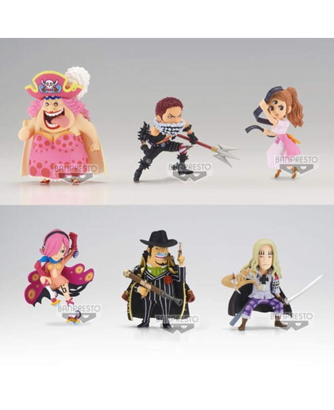 Figura banpresto one piece world collectable the great pirates 100 landscapes vol 9 unidad aleatoria