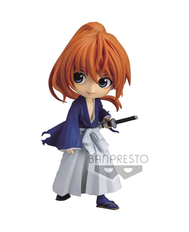 Figura banpresto q posket rurouni kenshin kenshin himura battousai ver. a