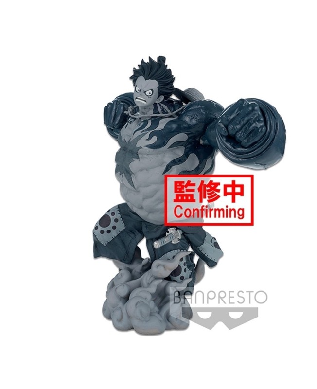 Figura banpresto one piece wanokuni monkey d.luffy gear 4 super masters stars piece tones