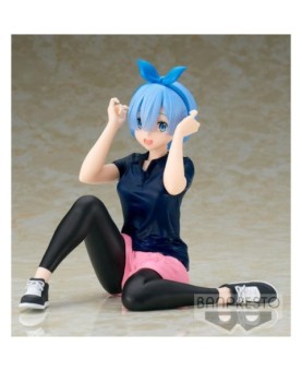 Figura banpresto re zero starting life in another world relax time rem training