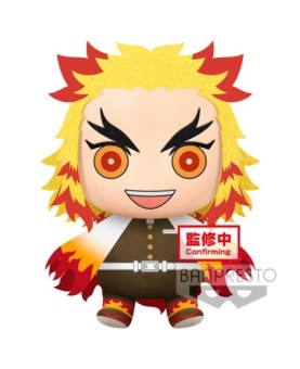 Peluche banpresto kimetsu no yaiba demon slayer big plush kyojuro rengoku