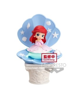 Figura banpresto q posket disney la sirenita ariel vestido rosa ver. a