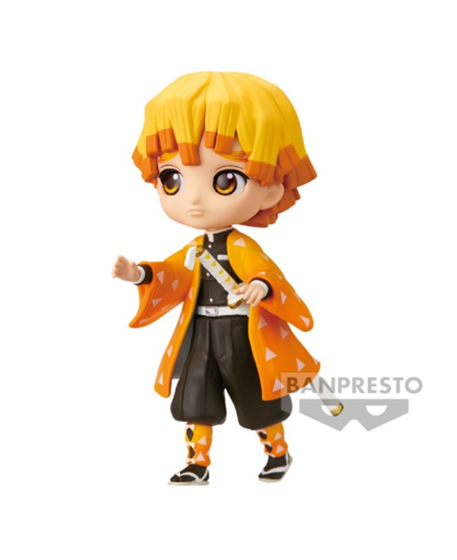 Figura q posket petit kimetsu no yaiba demon slayer zenitsu agatsuma