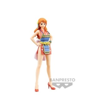 Figura banpresto one piece dxf the grandline lady wanokuni nami