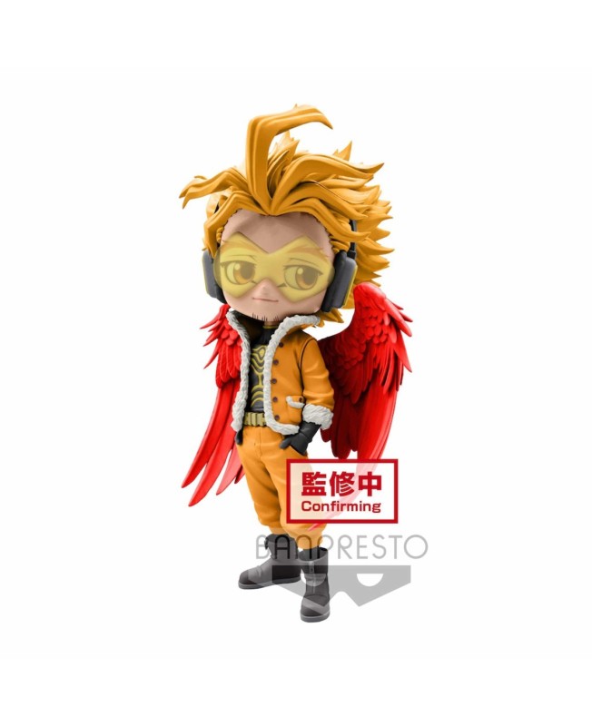 Figura banpresto q posket my hero academia hawks version b