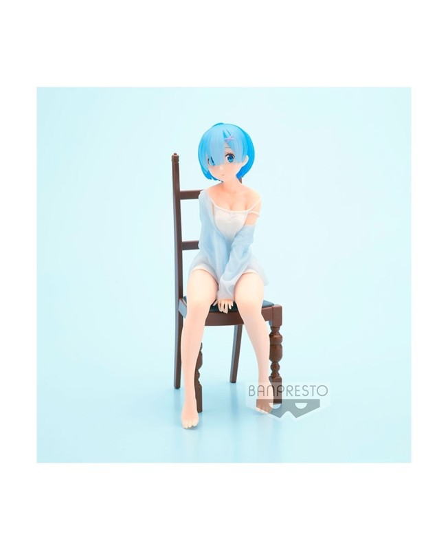 Figura banpresto re: zero starting life in another world relax time rem