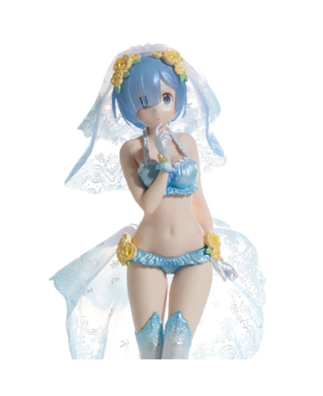 Figura banpresto re: zero starting life in another world rem chronicle exq