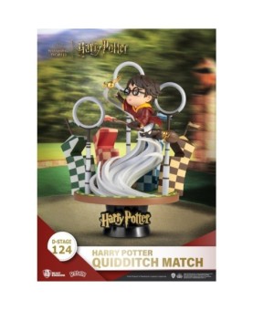 Figura beast kingdom dstage harry potter partido de quidditch