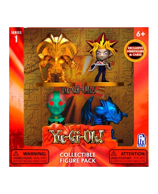 Figuras yu - gi - oh! pack 4