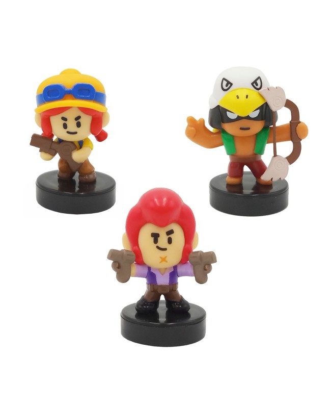 Figuras brawl stars caja  pack 3 aleatorio