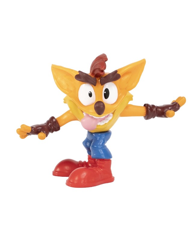 Figuras bizak crash bandicoot caja sorpresa