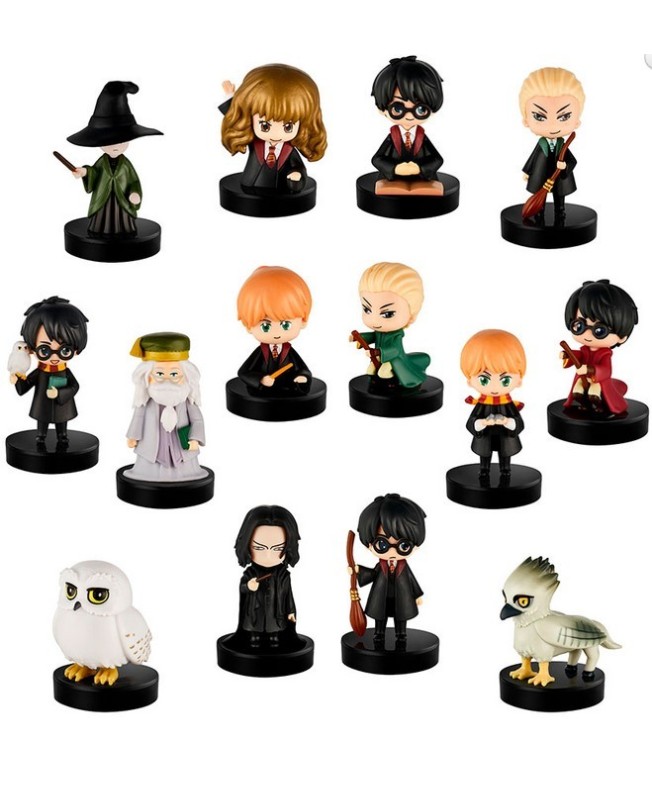 Figuras con sello harry potter s2 pack 2 caja ventana 5cm aleatorio