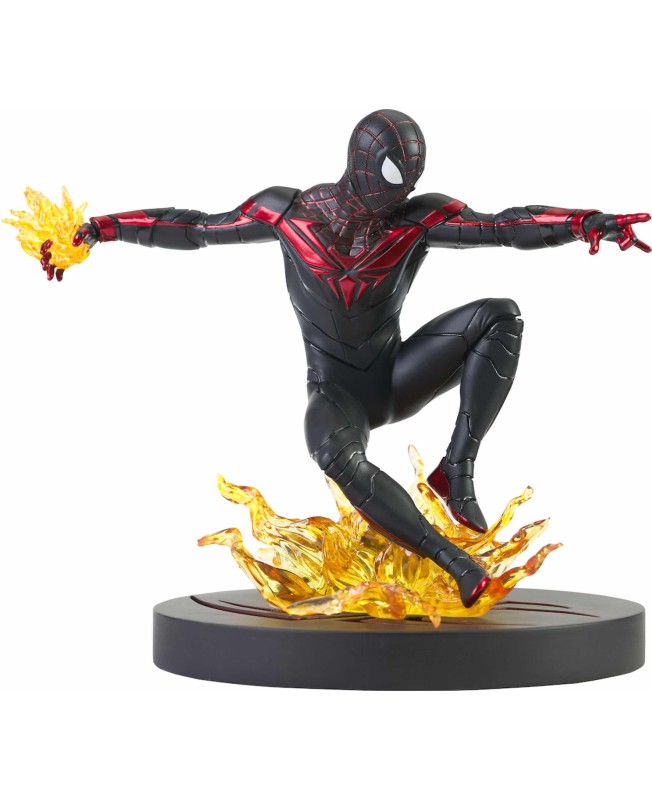 Figura diamond select toys marvel gallery spiderman miles morales