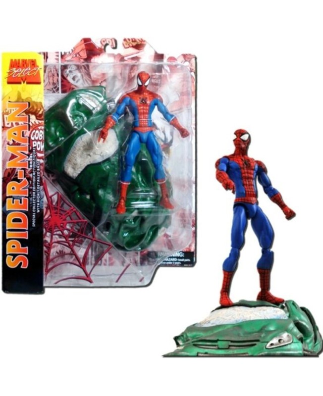 Figura diamond select toys marvel spiderman