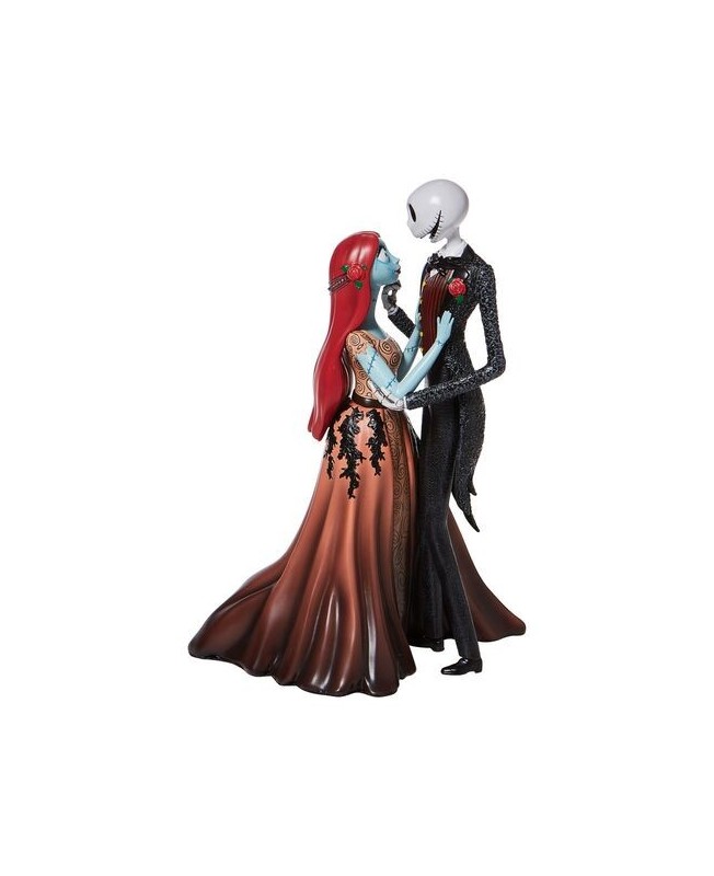 Figura enesco disney pesadilla antes de navidad jack & sally de gala