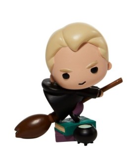 Figura enesco harry potter draco malfoy quidditch chibi