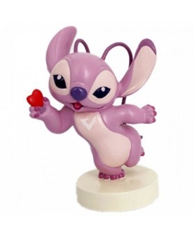 Figura enesco disney lilo & stitch -  angel con corazon