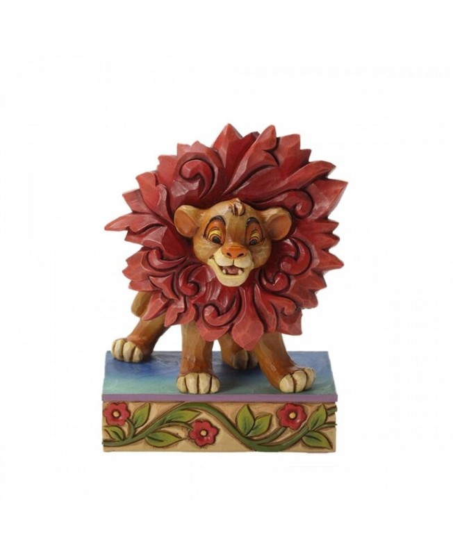 Figura decorativa enesco disney el rey leon simba