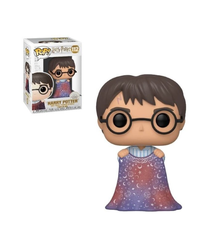 Funko pop harry potter harry potter con capa de la invisibilidad