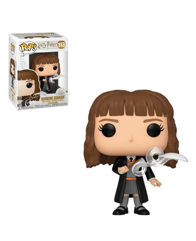 Funko pop harry potter hermione con una pluma