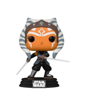 Funko pop star wars the mandalorian ahsoka con sables 54527 (preorder reserva ya)