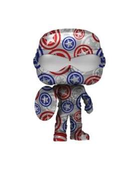 Funko pop marvel falcon & the winter soldier artist series patriotic age falcon edicion especial 56153