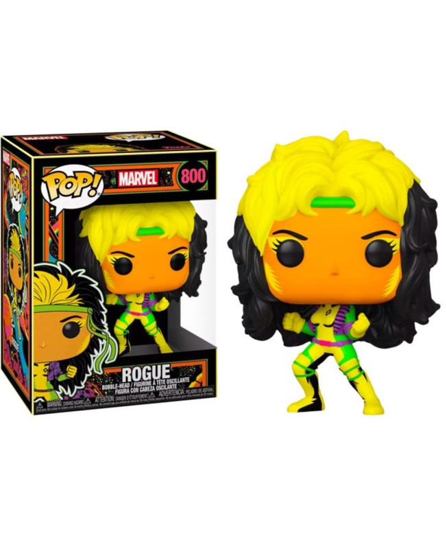 Funko pop marvel black light rogue multicolor exclusivo 55164