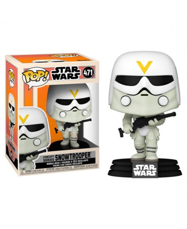 Funko pop star wars concept snowtrooper version alternativa 56768