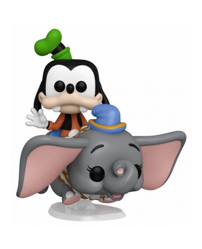 Funko pop ride supdlx disney world 50th aniversario goofy volando con dumbo 50571