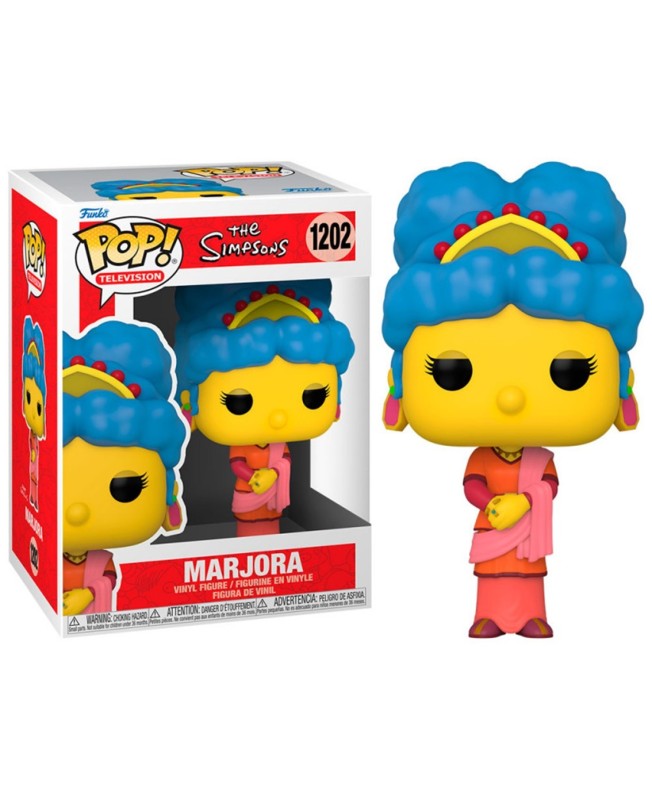 Funko pop animacion the simpsons marge como marjora 59298