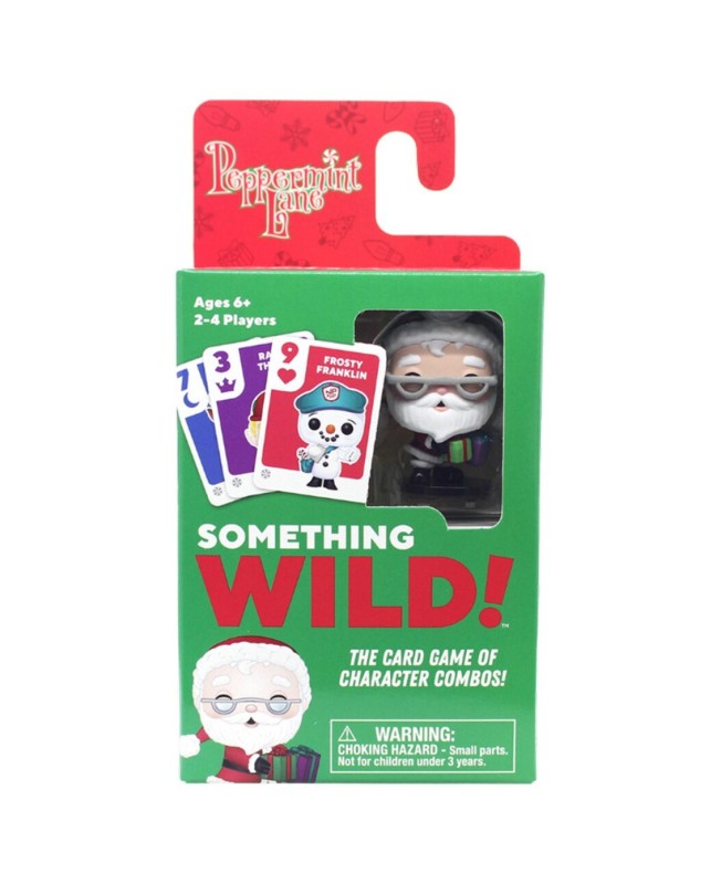 Juego de mesa funko something wild! peppermint lane santa claus 57826