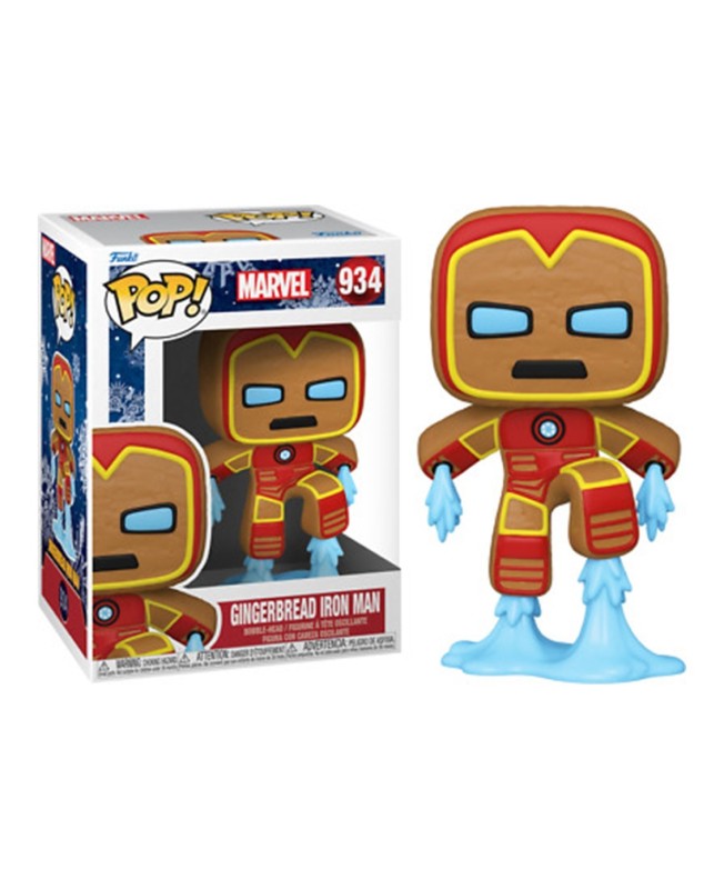 Funko pop marvel navidad galleta jengibre iron man 50658