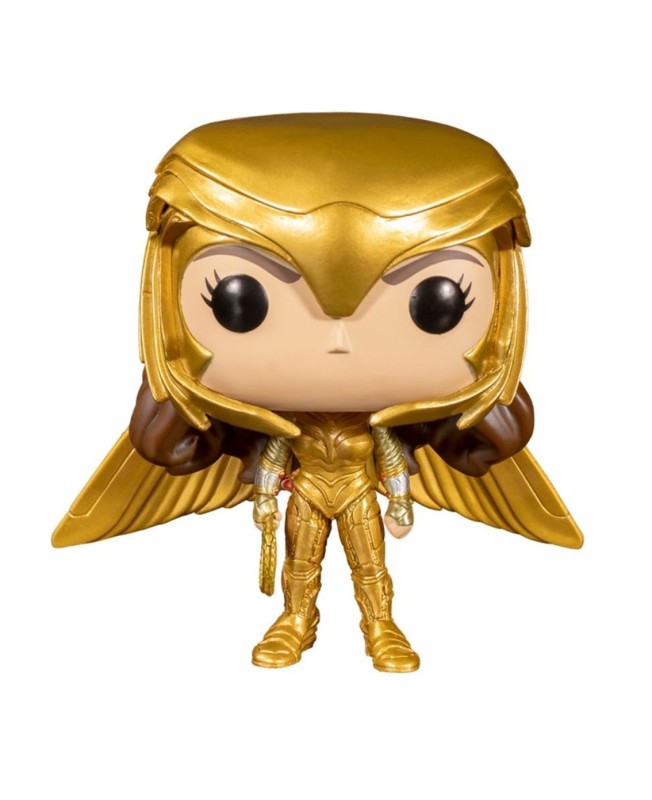 Funko pop dc wonder woman 1984 wonder woman traje dorado alas extendidas 46661