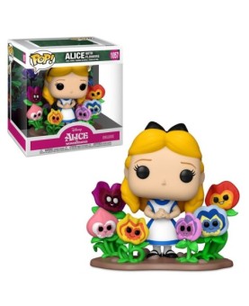 Funko pop deluxe disney alicia en el pais de las maravillas 70th alicia con flores 55733