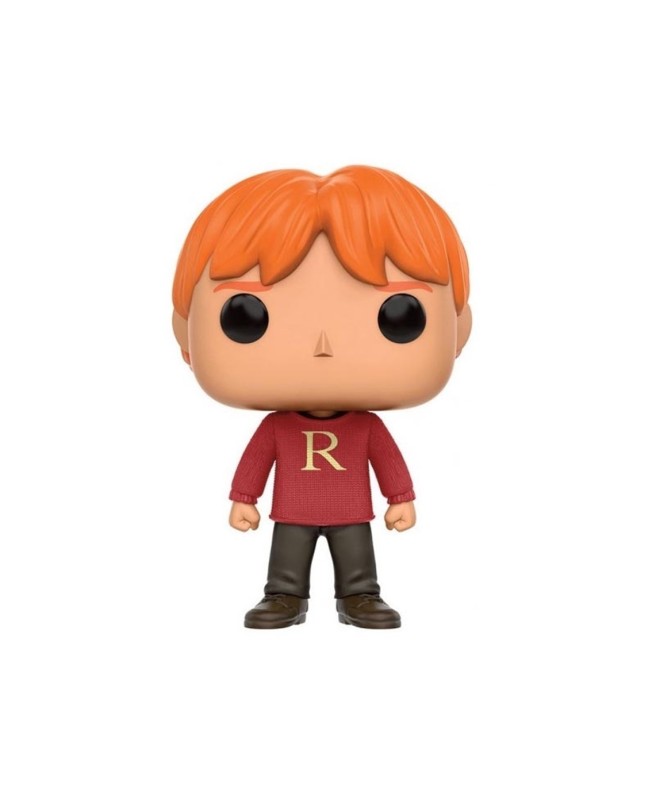 Funko pop harry potter ron weasley con jersey con letra r 10996