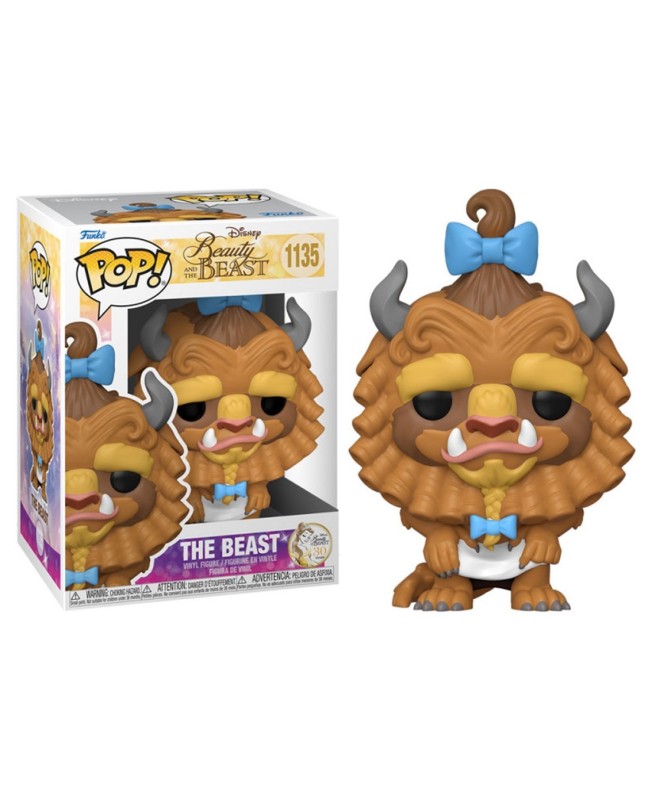 Funko pop disney la bella y la bestia bestia con rizos 57585