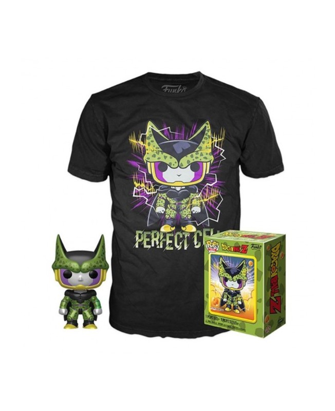 Funko pop dragon ball z celula perfecto + camiseta talla aleatoria ut - 56669