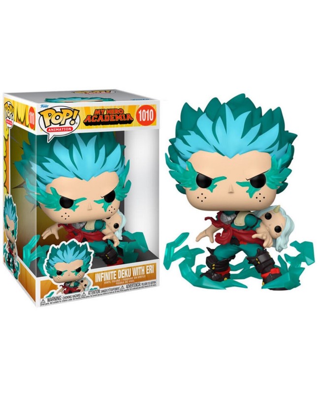 Funko pop my hero academia infinite deku with eri 51901