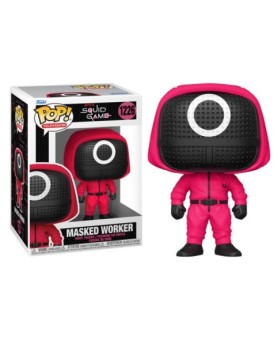 Funko pop series tv el juego del calamar soldado rojo mascara circulo 64799