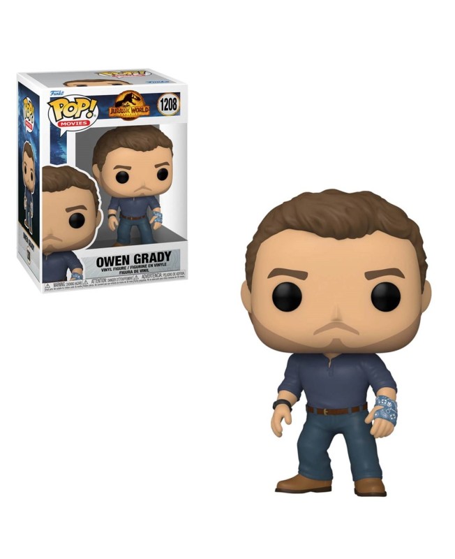 Funko pop cine jurassic park jurassic world dominion owen grady 55295