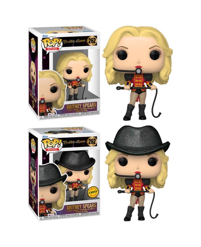 Funko pop estrellas de la musica britney spears circus con opcion chase 61435