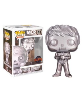 Funko pop estrellas del rock my chemical romance skeleton gerard way version platino edicion limitada exclusiva 56137