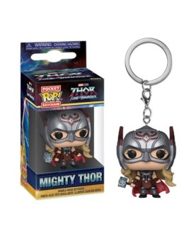 Llavero funko pop marvel pocket thor love and thunder mighty thor