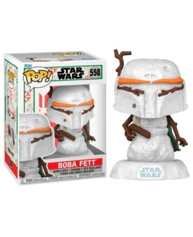 Funko pop star wars holiday boba fett 64334