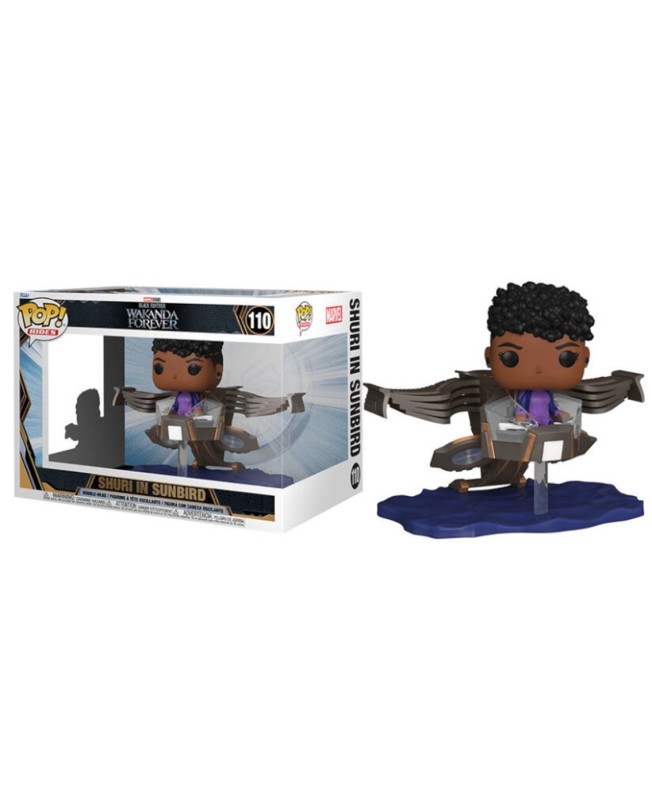 Funko pop super  deluxe marvel black panther wakanda forever shuri in sunbird 63947