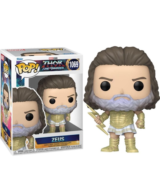 Funko pop marvel thor love & thunder zeus 65011