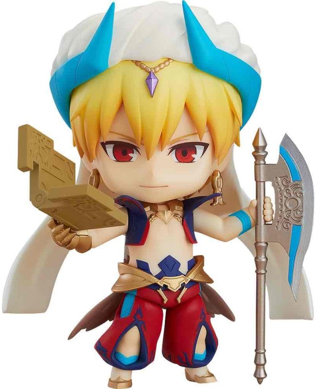 Figura good smile company fate gran order caster - gilgamesh version ascension nendoroid