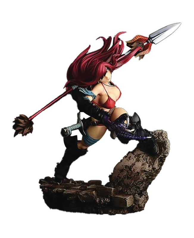 Figura good smile company fairy tail erza scarlet the knight black armor edicion limitada